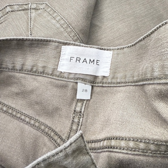 Women’s FRAME size 28 Olive Cargo Pants - Picture 4 of 4
